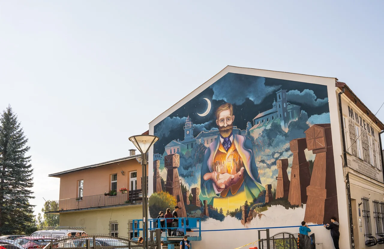 Inwestycja Roku Miasto Gorlice mural